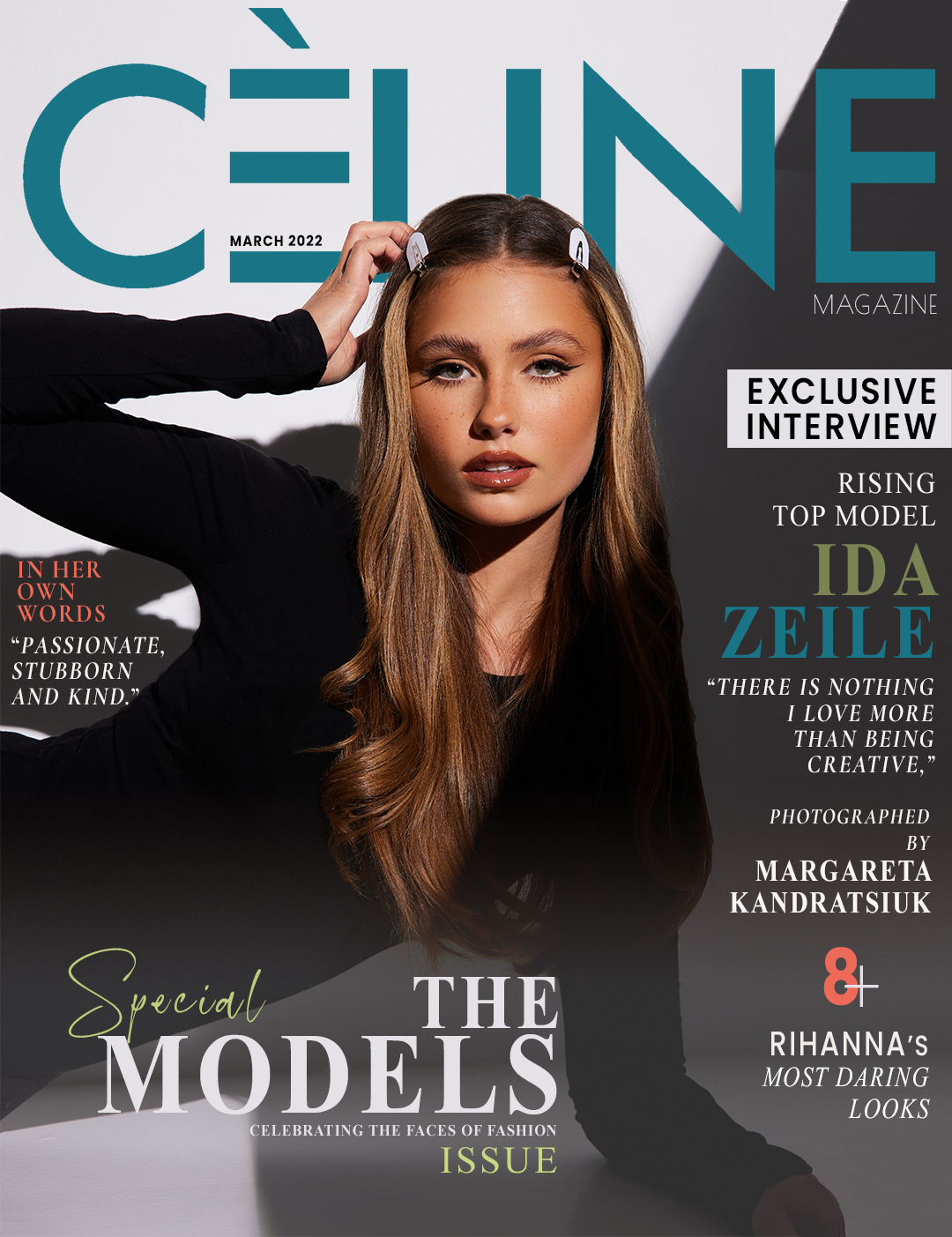 Exclusive: Top-Rising Model Ida Zeile Opens Up with Cèline Magazine