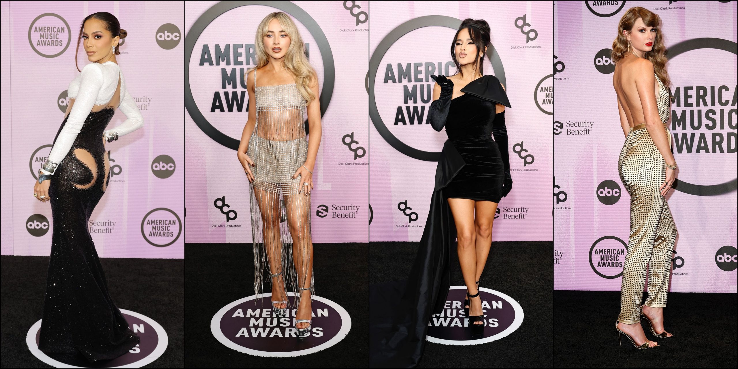 Most Incredible Red-Carpet Looks at the 2022 AMAs